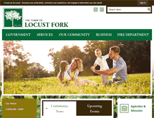 Tablet Screenshot of locustfork.com